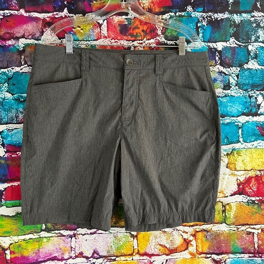 Eddie Bauer Travex Charcoal Gray Hiking Shorts Sz T14 14 Tall